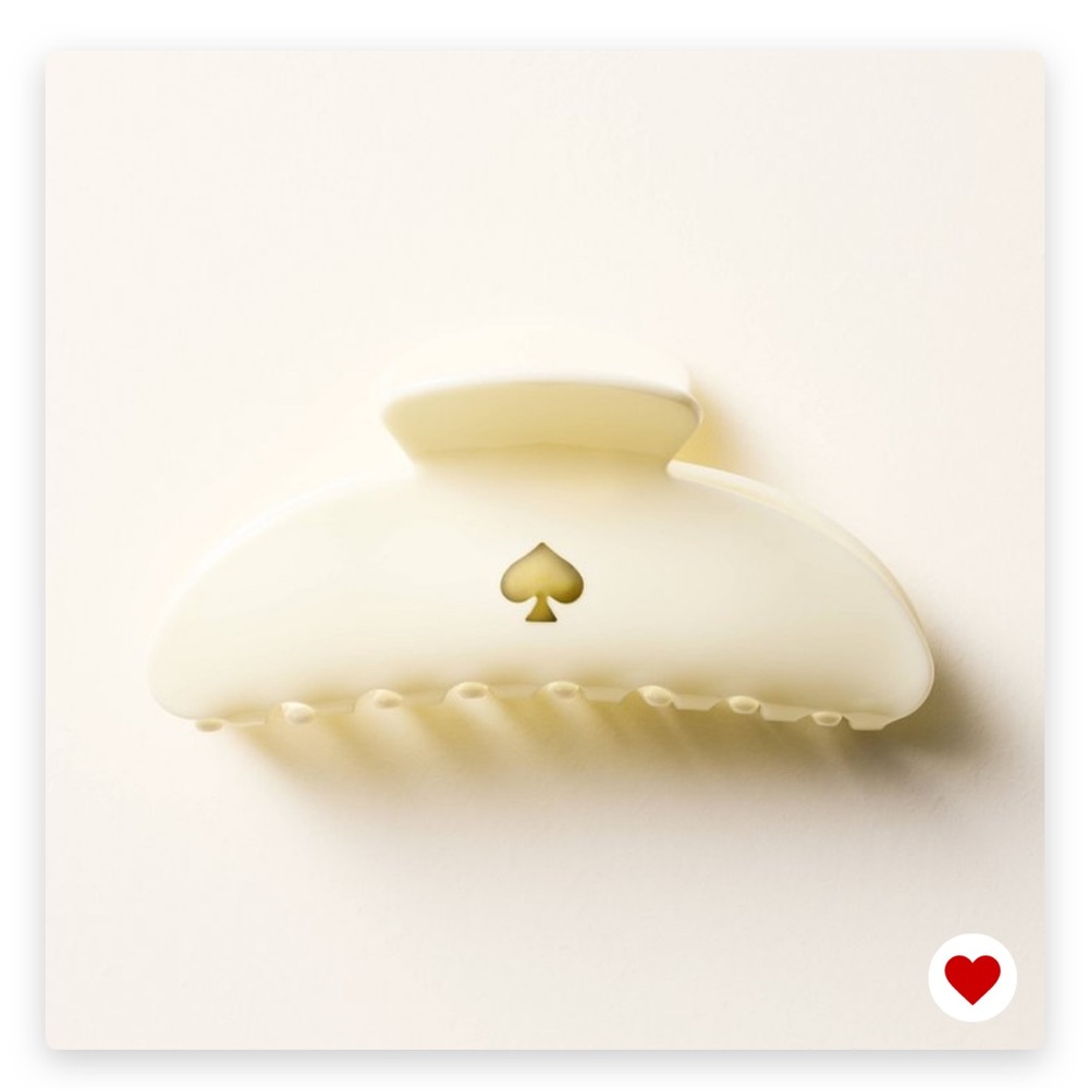 Target x Kate Spade Cream Hair Claw Clip